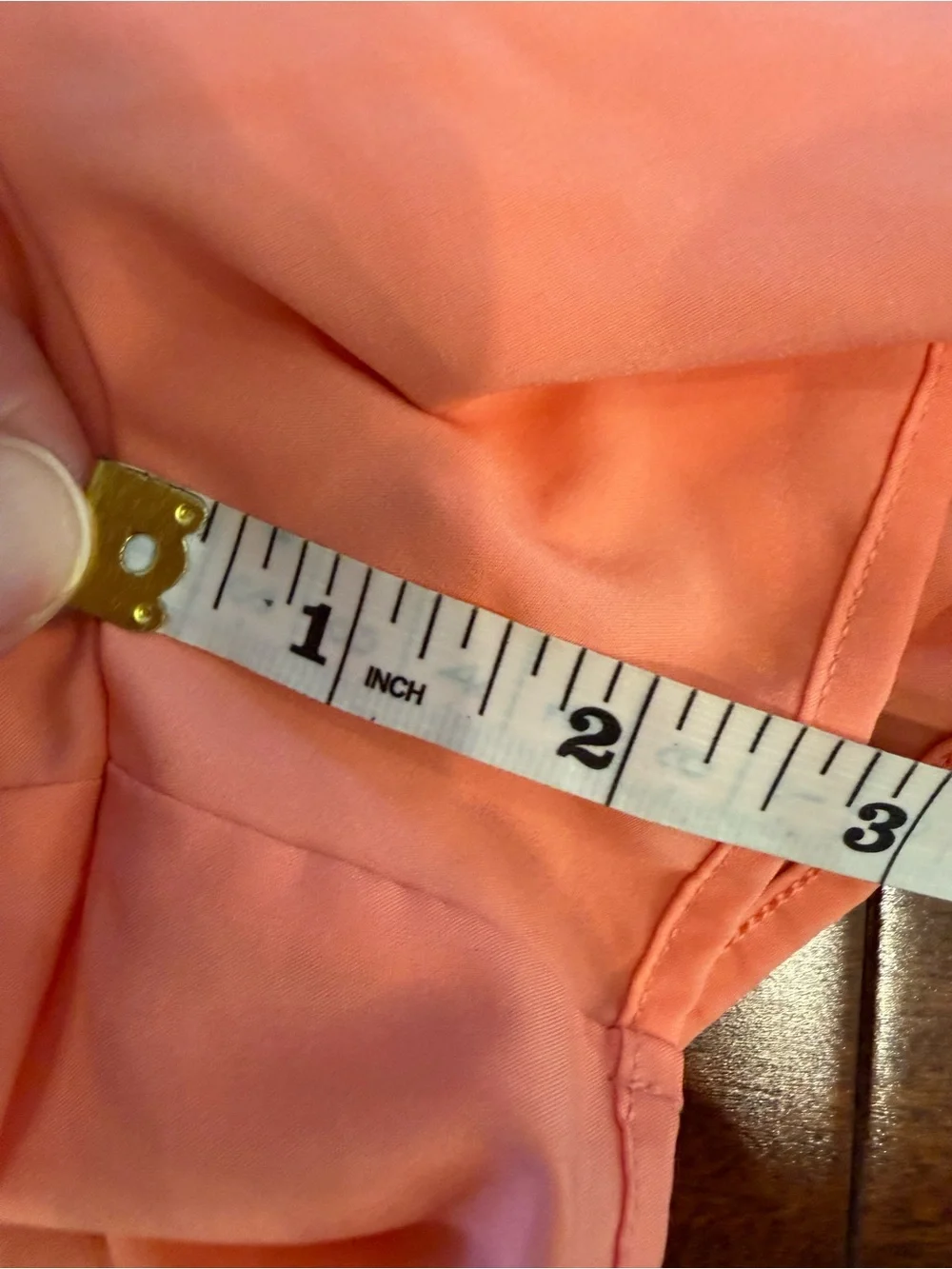 Yogalicious Peach Racerback Romper